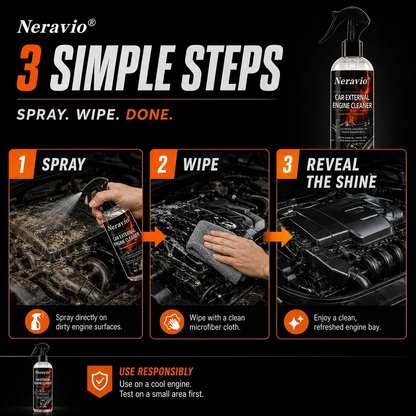 💥Limited Time 55% OFF✨ Waterless Fast Acting Car Engine Bay Cleaner