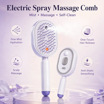 Vilviro™ ❤️Flash Sale 50% OFF🔥Electric Mist Massage Hair Brush