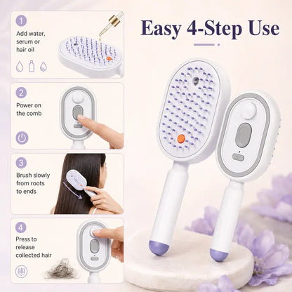 Vilviro™ ❤️Flash Sale 50% OFF🔥Electric Mist Massage Hair Brush