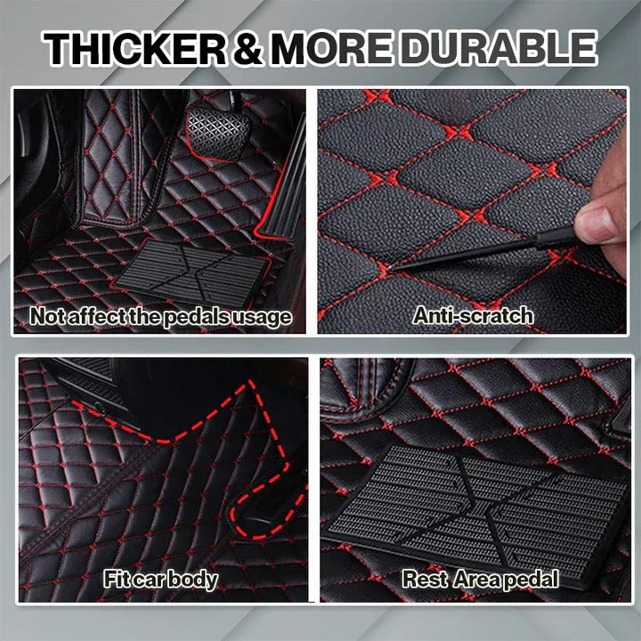 Elvie 2026 Waterproof Non-slip Universal Fit Customized Floor Mats for Cars, SUVs, and Trucks