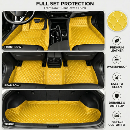Elvie 2026 Waterproof Non-slip Universal Fit Customized Floor Mats for Cars, SUVs, and Trucks