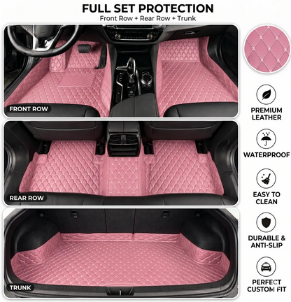 Elvie 2026 Waterproof Non-slip Universal Fit Customized Floor Mats for Cars, SUVs, and Trucks