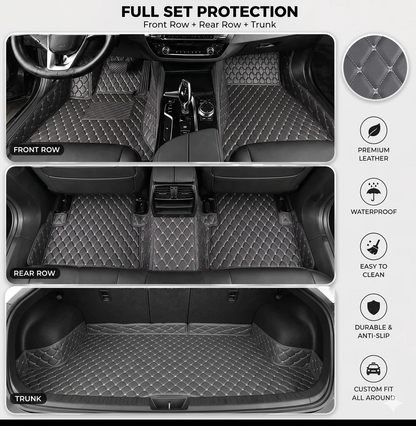 Elvie 2026 Waterproof Non-slip Universal Fit Customized Floor Mats for Cars, SUVs, and Trucks