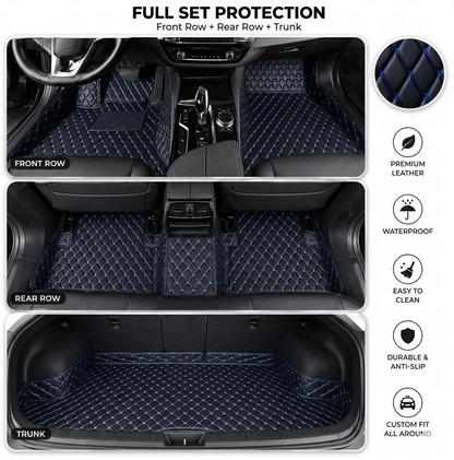 Elvie 2026 Waterproof Non-slip Universal Fit Customized Floor Mats for Cars, SUVs, and Trucks