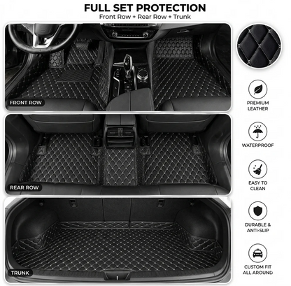 Elvie 2026 Waterproof Non-slip Universal Fit Customized Floor Mats for Cars, SUVs, and Trucks